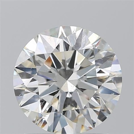 Diament szlif okrągły, 1.7ct, SI2, H, HRD 250000223203